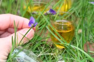 Violette et safran : un mariage heureux